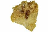 Honey Colored Barite Crystals On Fluorescent Calcite - Elk Creek #227759-1